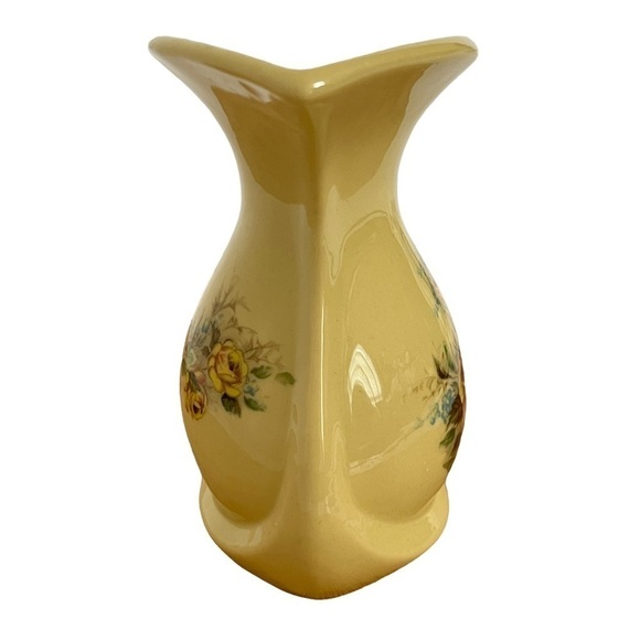 Vintage Yellow Floral Creamer Pitcher - Picture 4 of 9